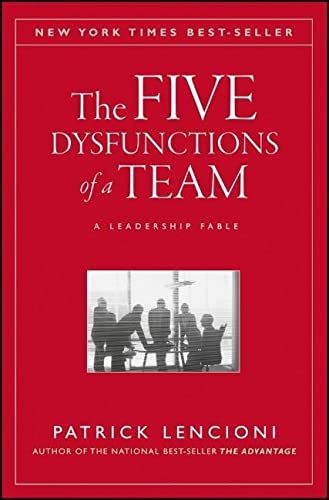 Coperta cărții "The Five Dysfunctions of a Team: A Leadership Fable" de autor necunoscut