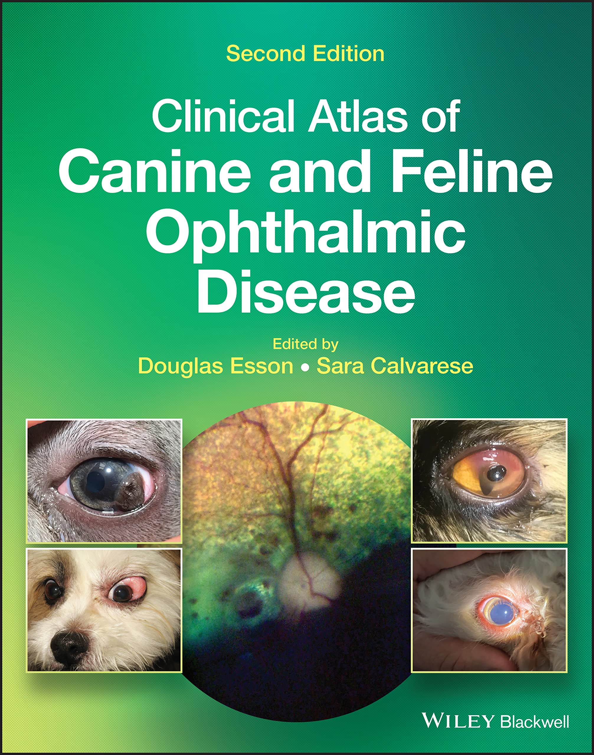 Coperta cărții "Clinical Atlas of Canine and Feline Ophthalmic Disease" de autor necunoscut