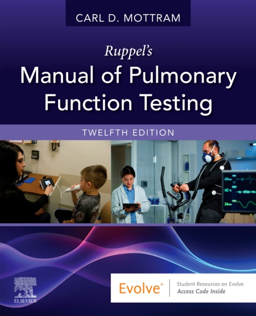 Coperta cărții "Ruppel&#039;s Manual of Pulmonary Function Testing" de autor necunoscut