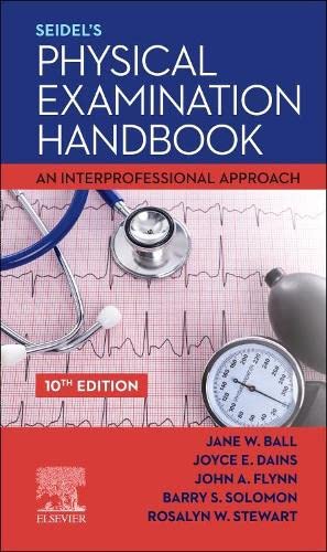 Coperta cărții "Seidel&#039;s Physical Examination Handbook" de autor necunoscut