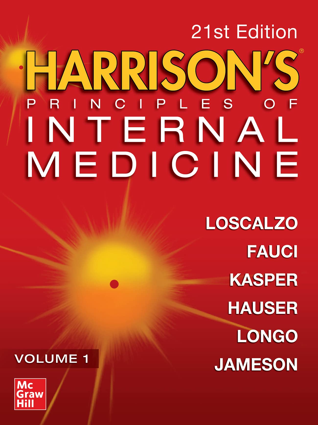 Coperta cărții "Harrison&amp;#146;s Principles of Internal Medicine, 21st Edition (Vol.1 &amp; Vol.2)" de autor necunoscut