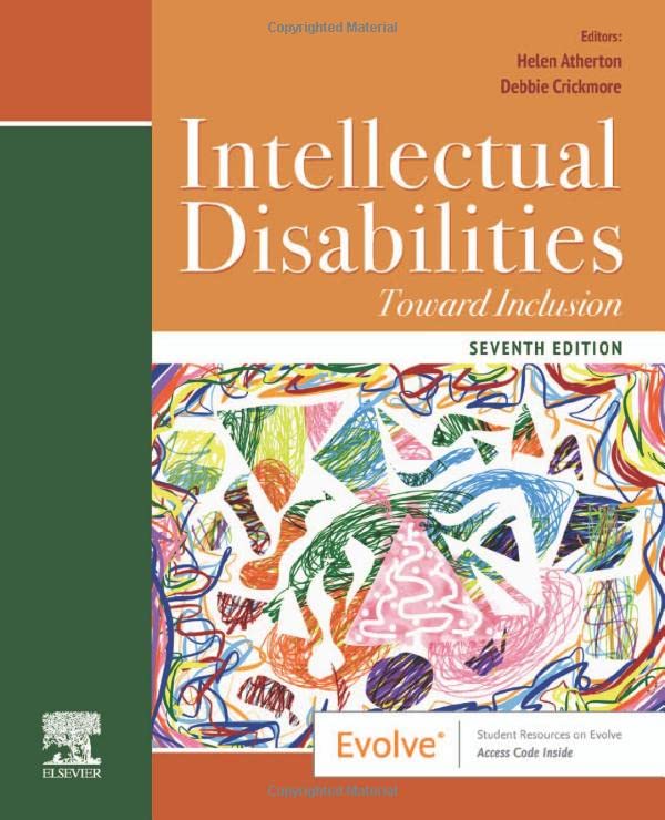 Coperta cărții "Intellectual Disabilities: Toward Inclusion" de autor necunoscut