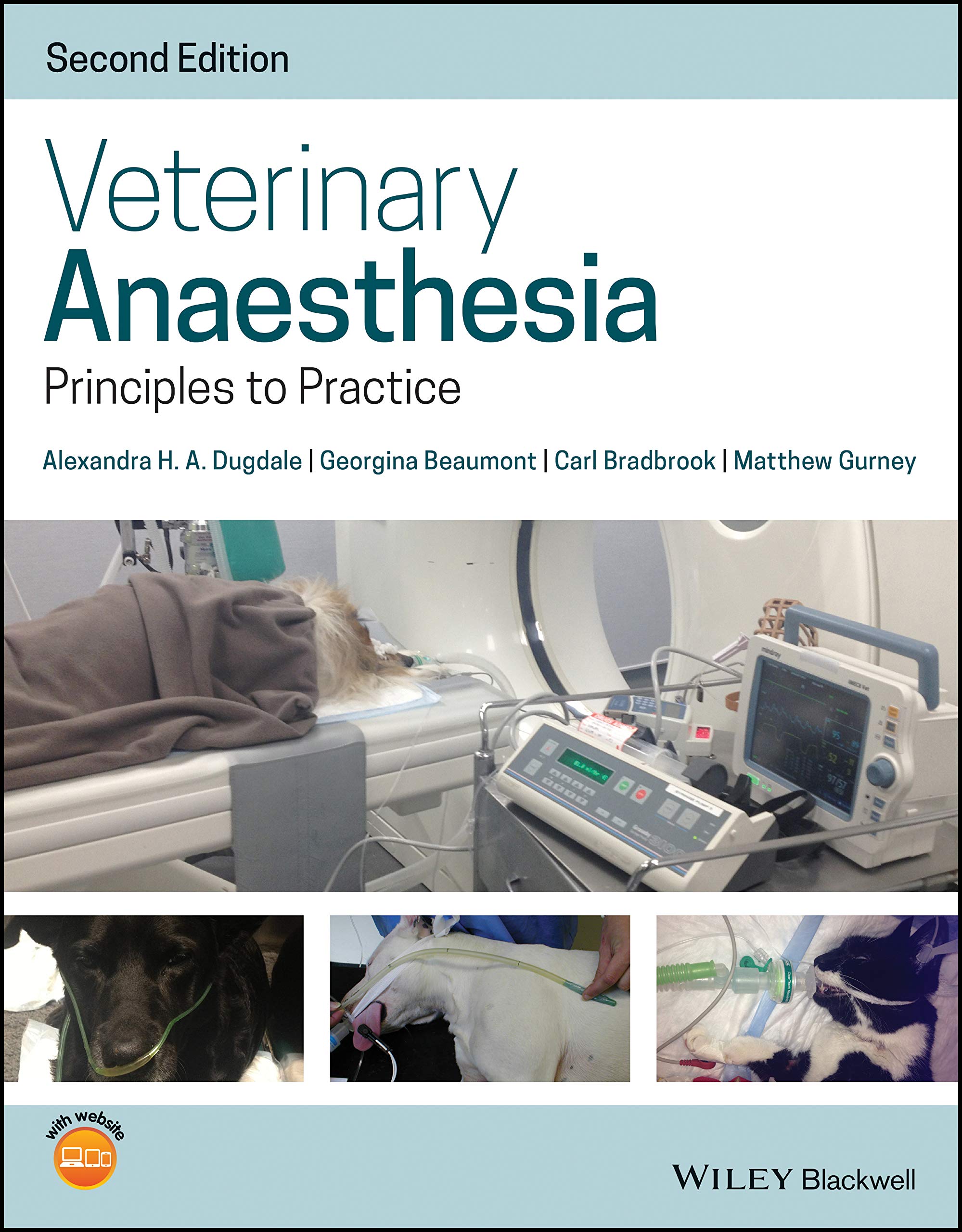 Coperta cărții "Veterinary Anaesthesia: Principles to Practice 2nd Edition" de autor necunoscut