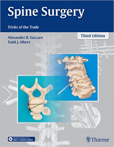 Coperta cărții "Spine Surgery. Tricks of the Trade" de autor necunoscut