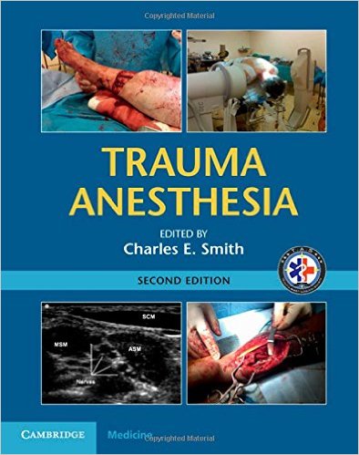 Coperta cărții "Trauma Anesthesia" de autor necunoscut