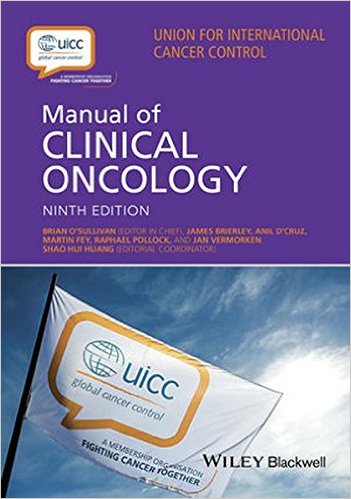 Coperta cărții "UICC Manual of Clinical Oncology" de autor necunoscut
