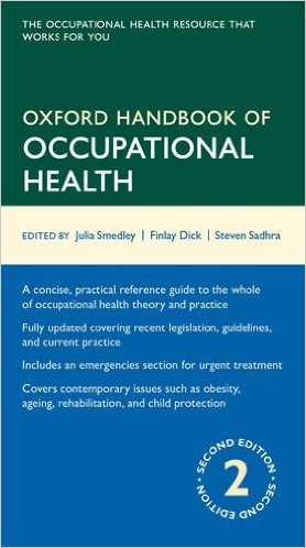 Coperta cărții "Oxford Handbook of Occupational Health (Oxford Medical Handbooks)" de autor necunoscut