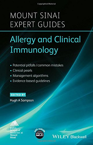 Coperta cărții "Mount Sinai Expert Guides: Allergy and Clinical Immunology" de autor necunoscut