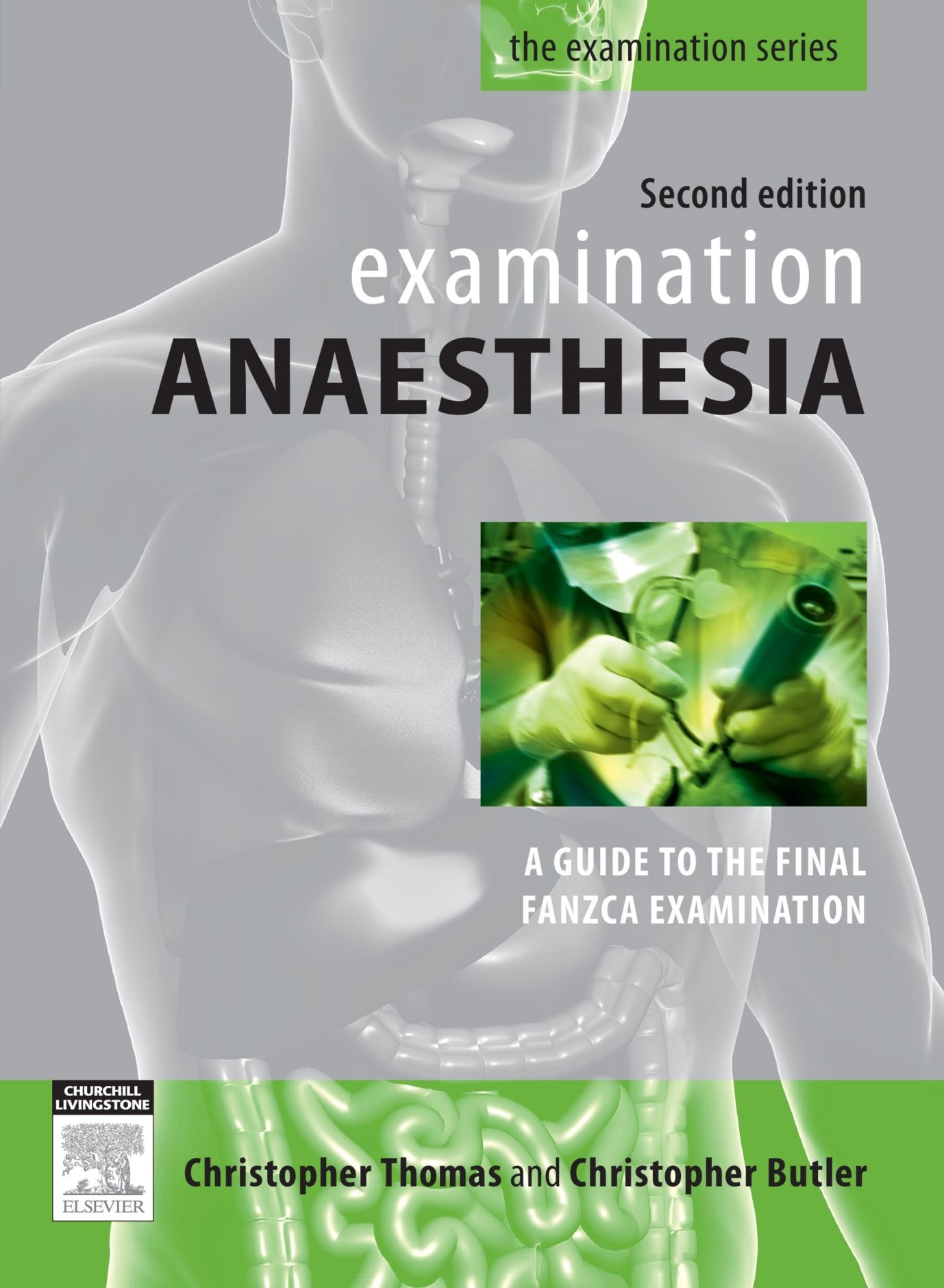 Coperta cărții "Examination Anaesthesia" de autor necunoscut
