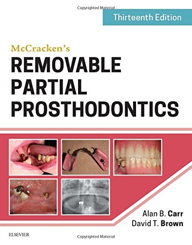 Coperta cărții "McCrackens Removable Partial Prosthodontics , 13th Edition" de autor necunoscut