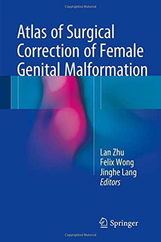 Coperta cărții "Atlas of Surgical Correction of Female Genital Malformation" de autor necunoscut