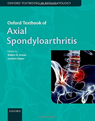 Coperta cărții "Oxford Textbook of Axial Spondyloarthritis" de autor necunoscut
