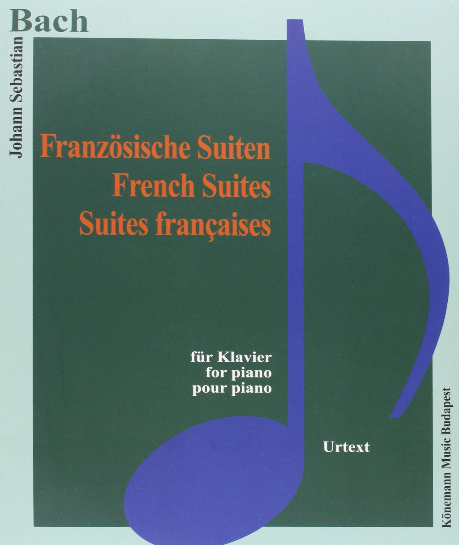 Coperta cărții "Bach, Franz&amp;#246;siche Suiten" de autor necunoscut