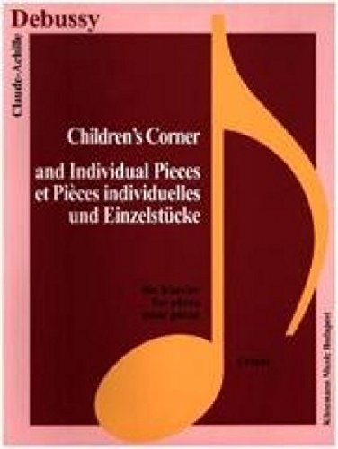 Coperta cărții "Debussy, Children&#039;s Corner" de autor necunoscut