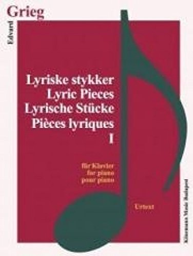 Coperta cărții "Grieg, Lyrische St&amp;#252;cke I" de autor necunoscut