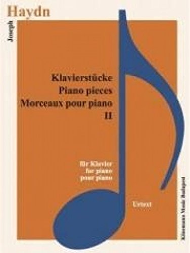 Coperta cărții "Haydn, Klavierst&amp;#252;cke II" de autor necunoscut