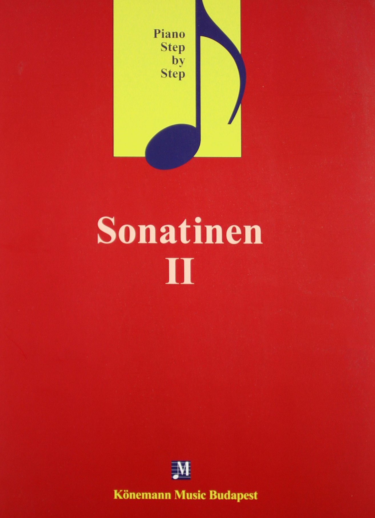 Coperta cărții "Sonatinen II" de autor necunoscut