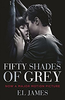 Coperta cărții "Fifty Shades of Grey" de autor necunoscut
