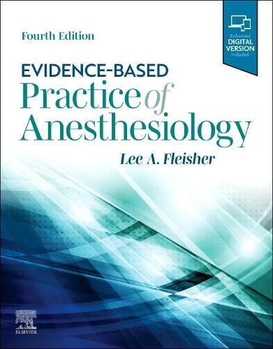 Coperta cărții "Evidence-Based Practice of Anesthesiology" de autor necunoscut