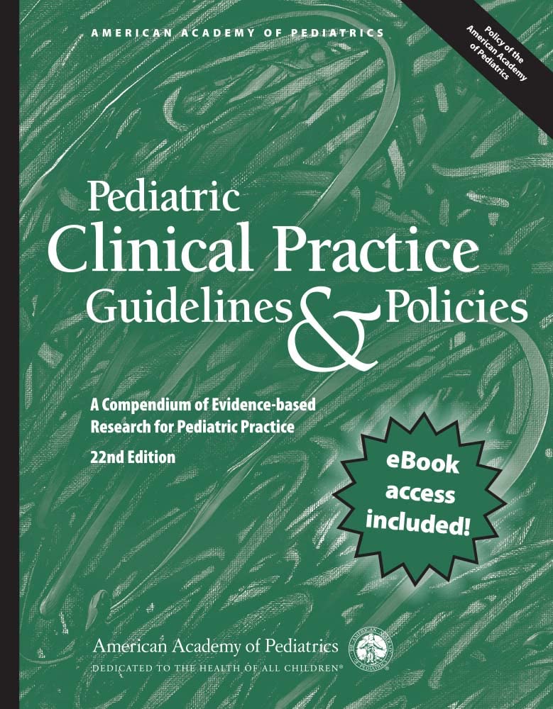 Coperta cărții "Pediatric Clinical Practice Guidelines &amp; Policies" de autor necunoscut