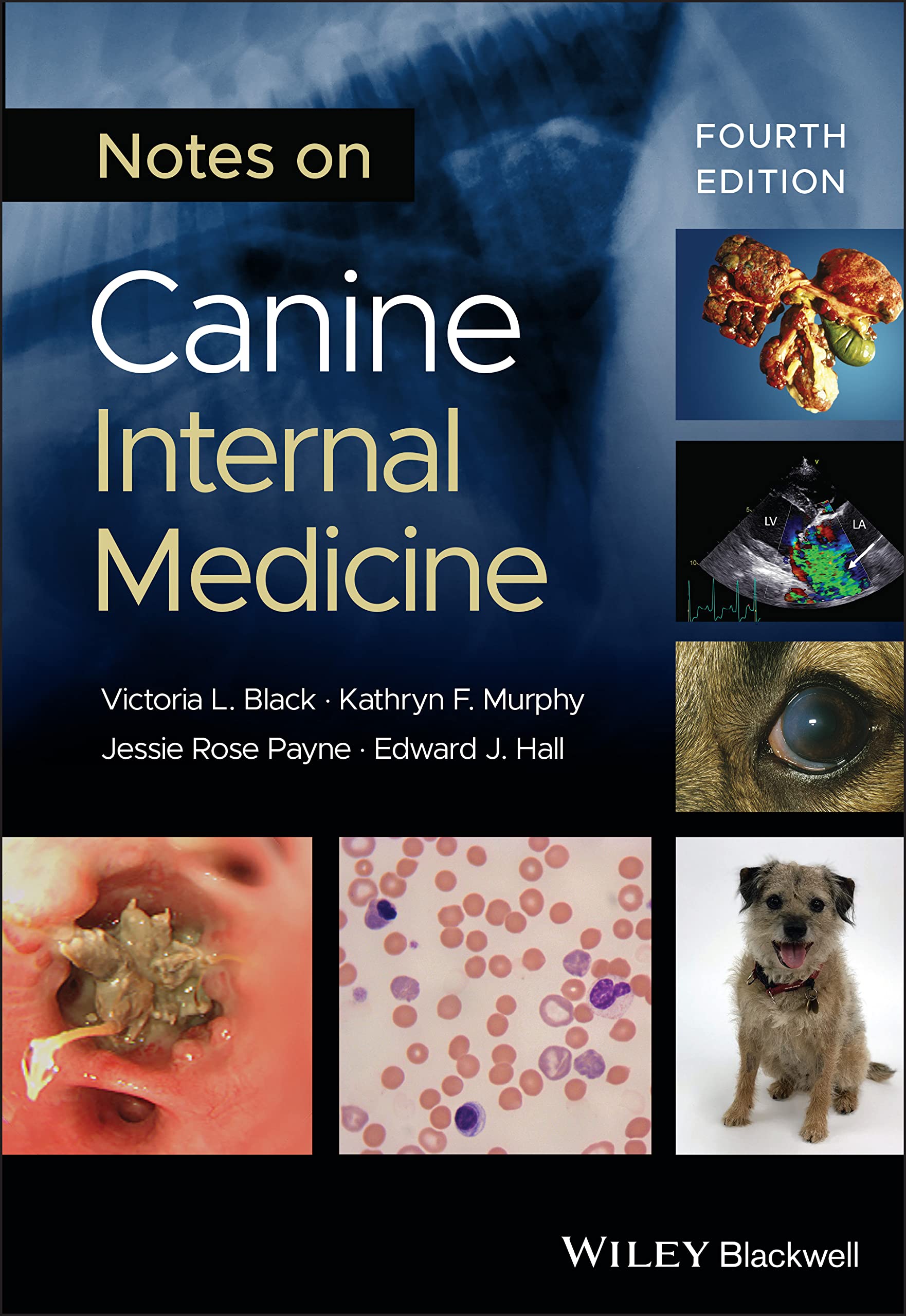 Coperta cărții "Notes on Canine Internal Medicine 4th Edition" de autor necunoscut