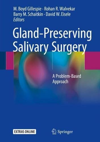 Coperta cărții "Gland-Preserving Salivary Surgery: A Problem-Based Approach" de autor necunoscut
