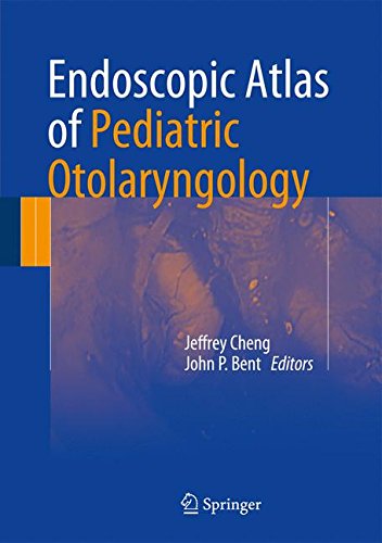 Coperta cărții "Endoscopic Atlas of Pediatric Otolaryngology" de autor necunoscut