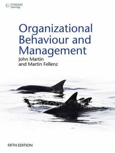 Coperta cărții "Organizational Behaviour and Management" de autor necunoscut