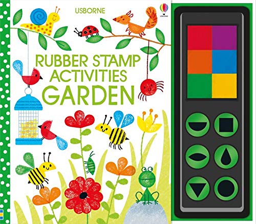 Coperta cărții "Rubber Stamp Activities Garden: 1" de autor necunoscut