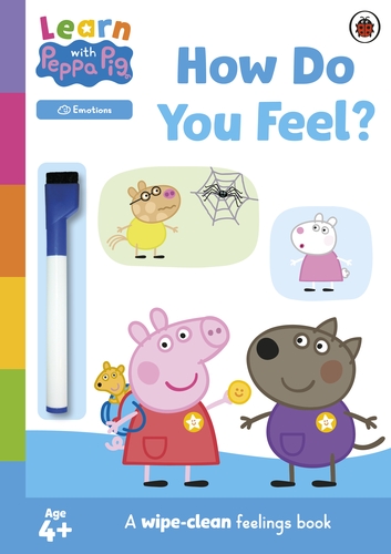 Coperta cărții "Learn with Peppa: How Do You Feel?" de autor necunoscut