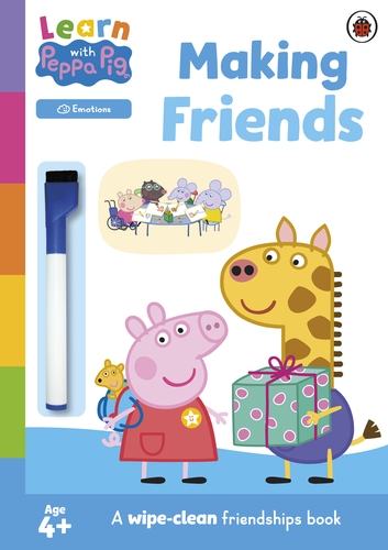 Coperta cărții "Learn with Peppa: Making Friends" de autor necunoscut