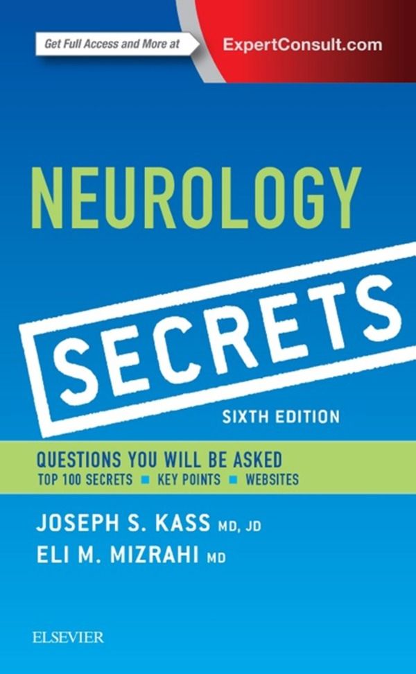 Coperta cărții "Neurology Secrets, 6th Edition" de autor necunoscut