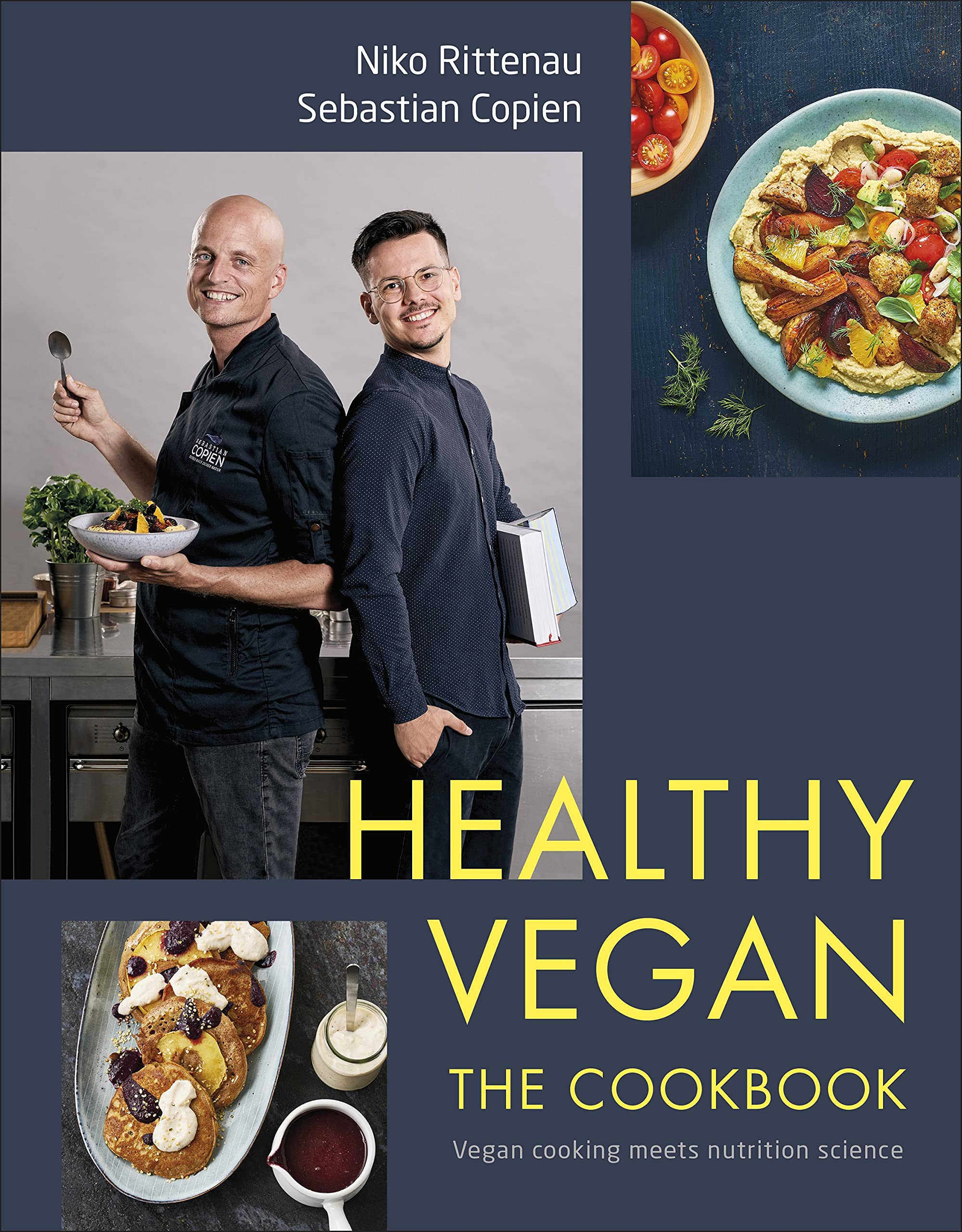 Coperta cărții "Healthy Vegan The Cookbook: Vegan Cooking Meets Nutrition Science" de autor necunoscut