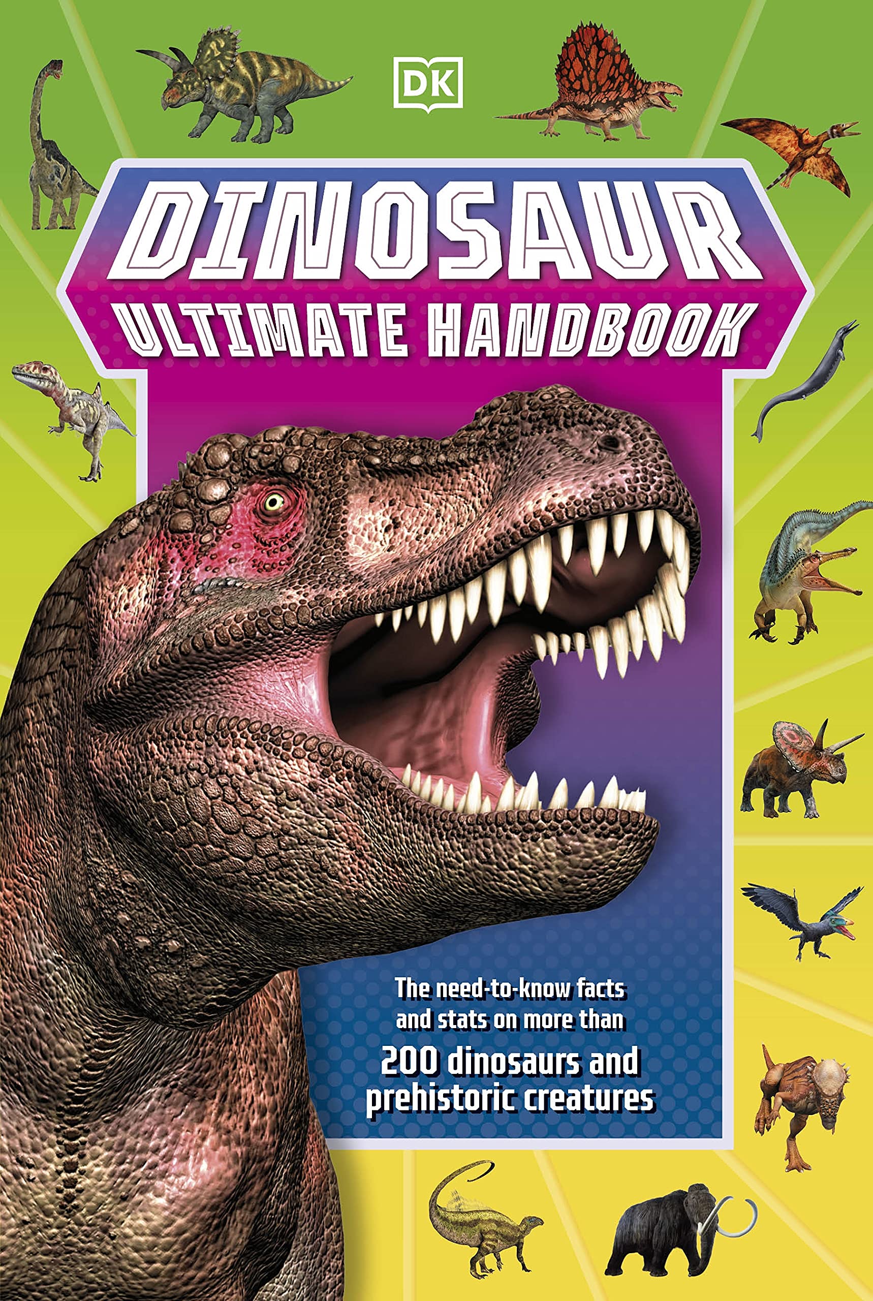 Coperta cărții "Dinosaur Ultimate Handbook" de autor necunoscut