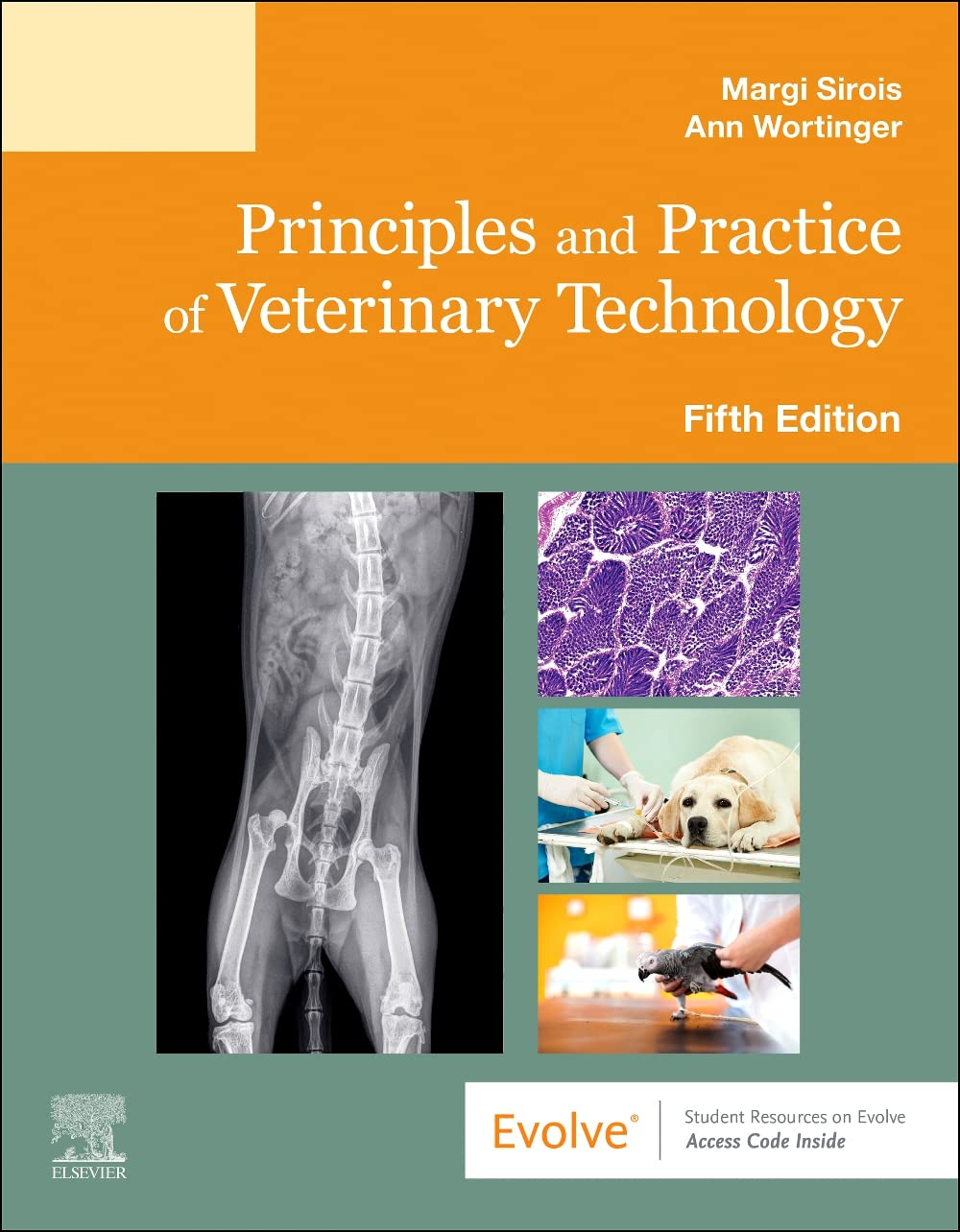 Coperta cărții "Principles and Practice of Veterinary Technology" de autor necunoscut