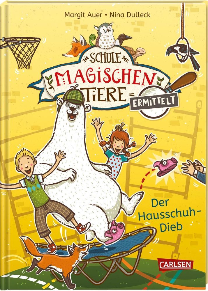 Coperta cărții "Die Schule der magischen Tiere ermittelt: Der Hausschuh-Dieb" de autor necunoscut