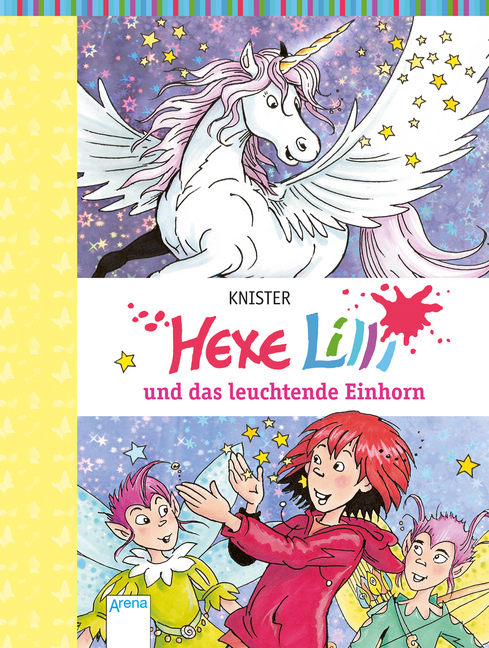 Coperta cărții "Hexe Lilli und das leuchtende Einhorn" de autor necunoscut