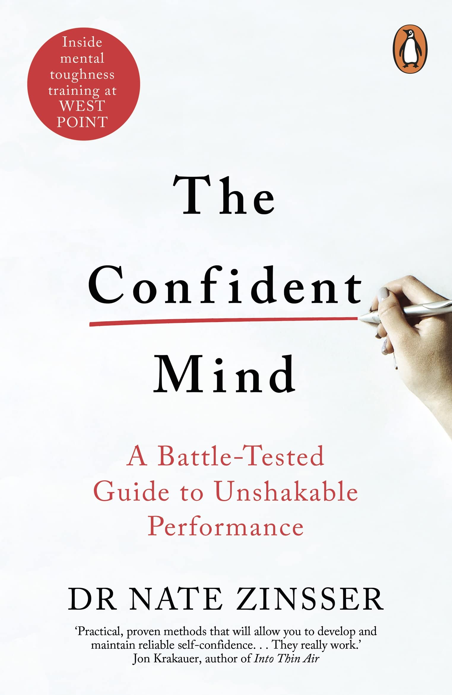 Coperta cărții "The Confident Mind: A Battle-Tested Guide to Unshakable Performance" de autor necunoscut