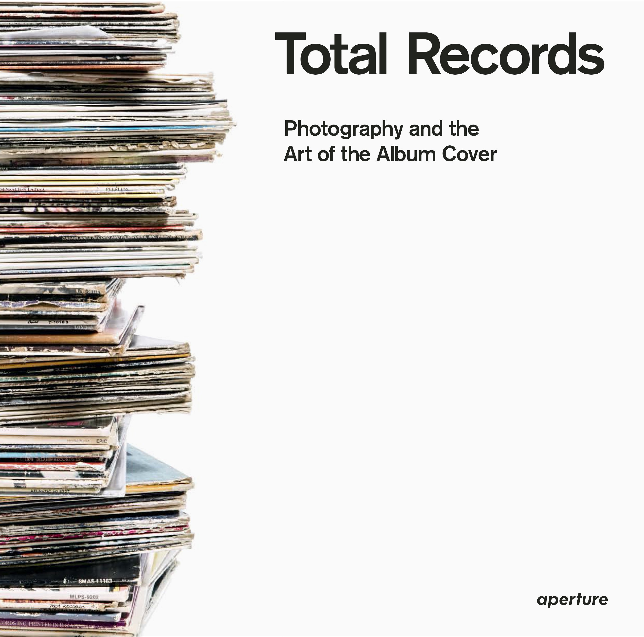 Coperta cărții "Total Records: Photography and the Art of the Album Cover" de autor necunoscut