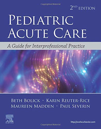 Coperta cărții "Pediatric Acute Care: A Guide to Interprofessional Practice" de autor necunoscut