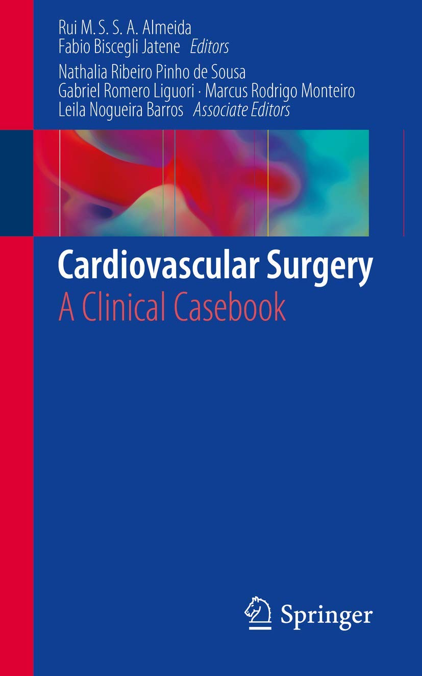 Coperta cărții "Cardiovascular Surgery: A Clinical Casebook" de autor necunoscut