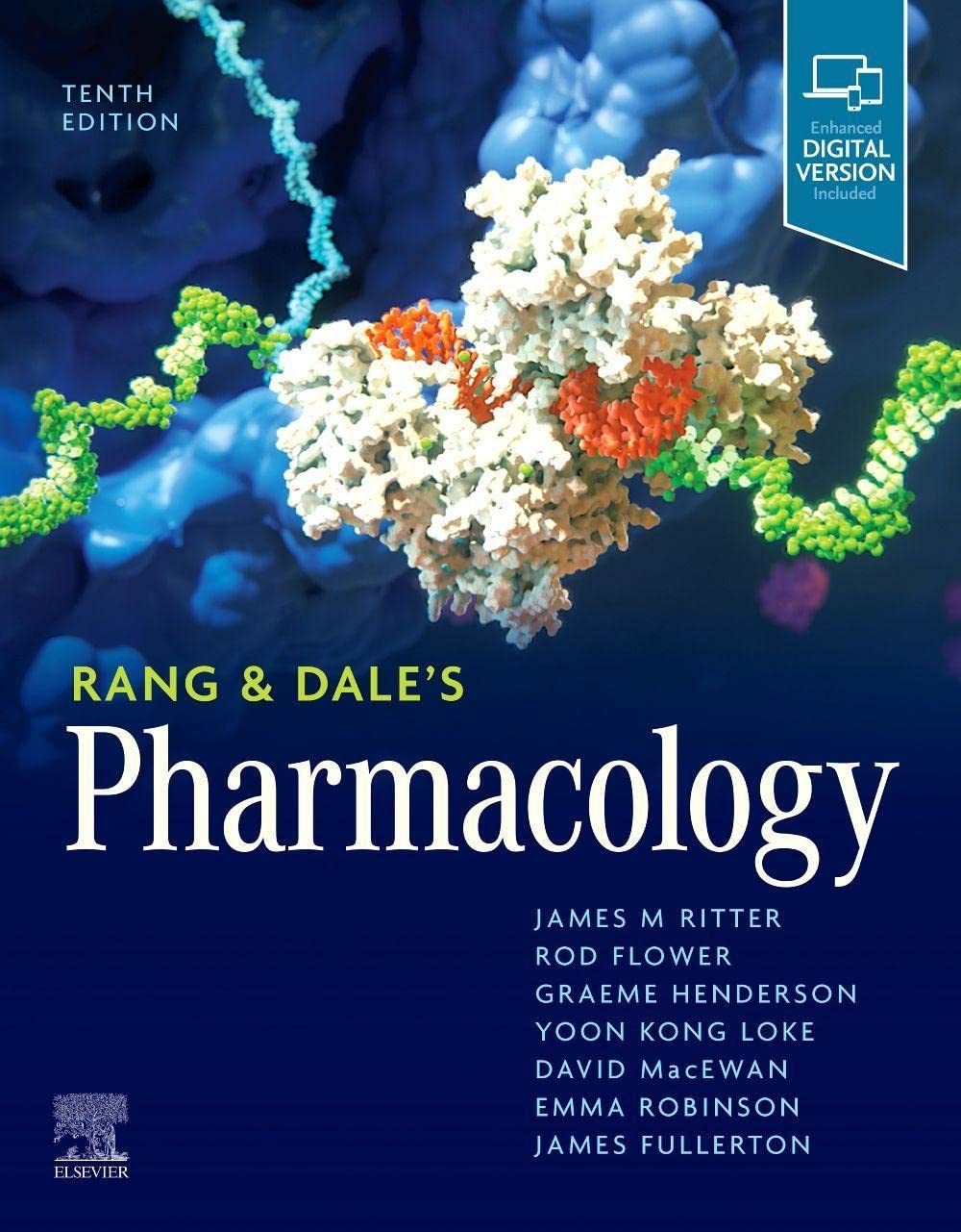 Coperta cărții "Rang &amp; Dale&amp;#146;s Pharmacology" de autor necunoscut