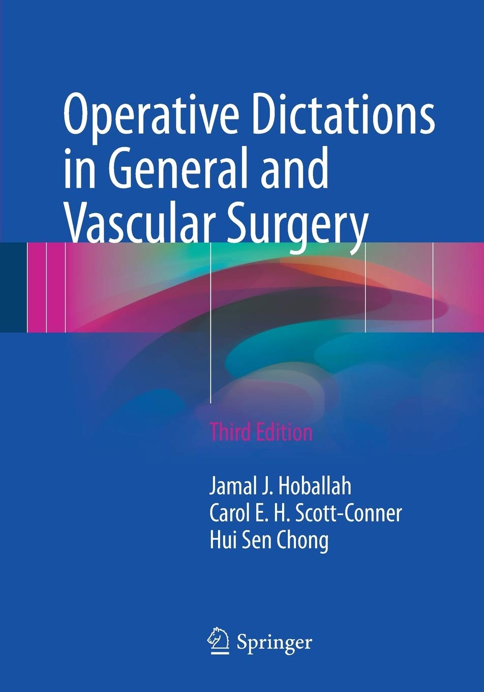Coperta cărții "Operative Dictations in General and Vascular Surgery" de autor necunoscut