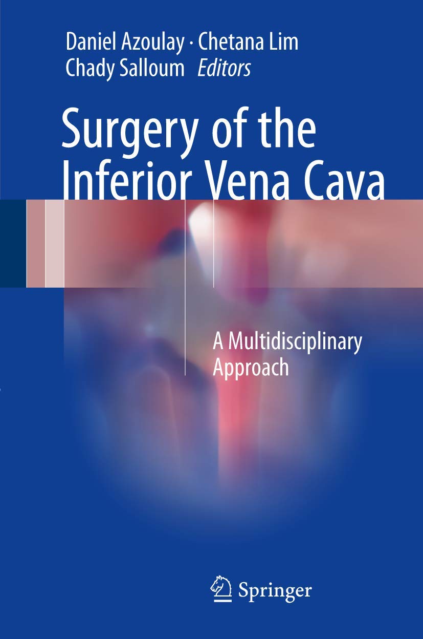 Coperta cărții "Surgery of the Inferior Vena Cava: A Multidisciplinary Approach" de autor necunoscut