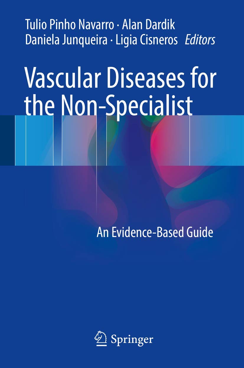 Coperta cărții "Vascular Diseases for the Non-Specialist: An Evidence-Based Guide" de autor necunoscut