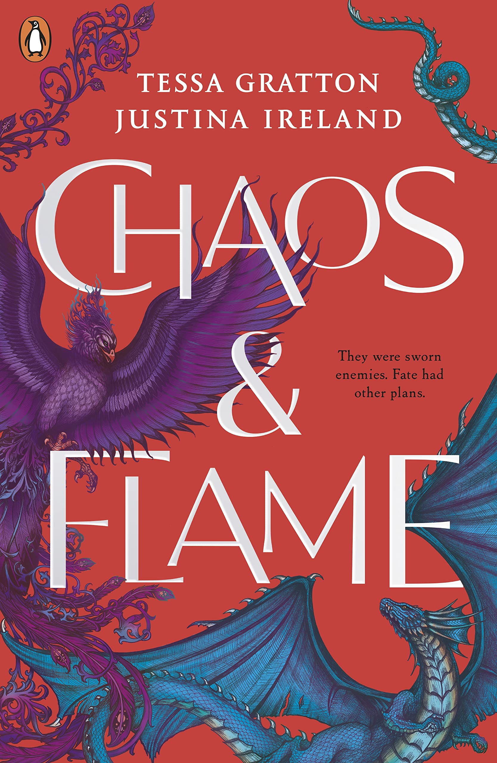 Coperta cărții "Chaos &amp; Flame" de autor necunoscut