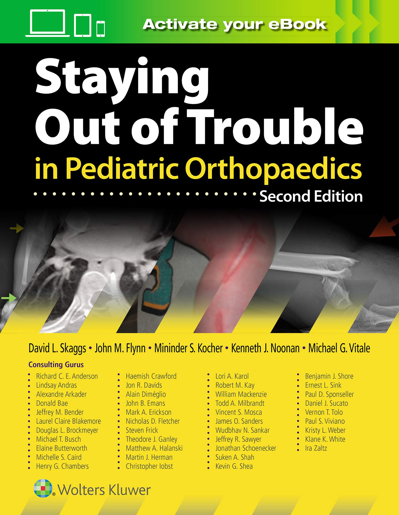 Coperta cărții "Staying Out of Trouble in Pediatric Orthopaedics" de autor necunoscut