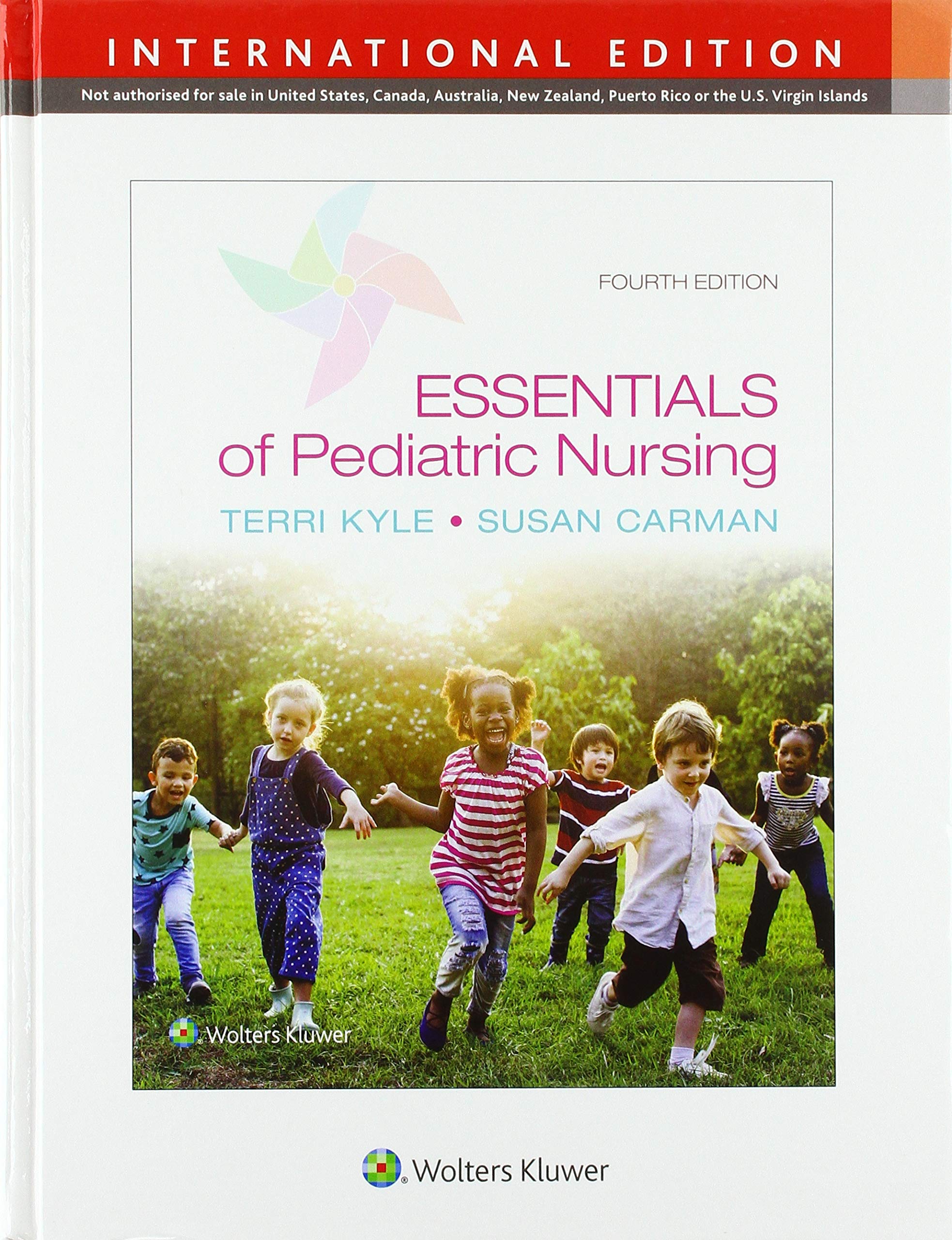 Coperta cărții "Essentials of Pediatric Nursing, International Edition" de autor necunoscut