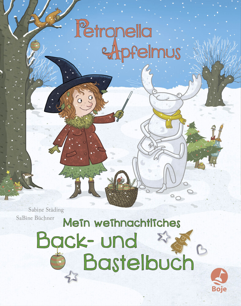 Coperta cărții "Petronella Apfelmus - Mein weihnachtliches Back- und Bastelbuch" de autor necunoscut