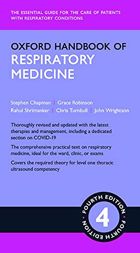 Coperta cărții "Oxford Handbook of Respiratory Medicine" de autor necunoscut
